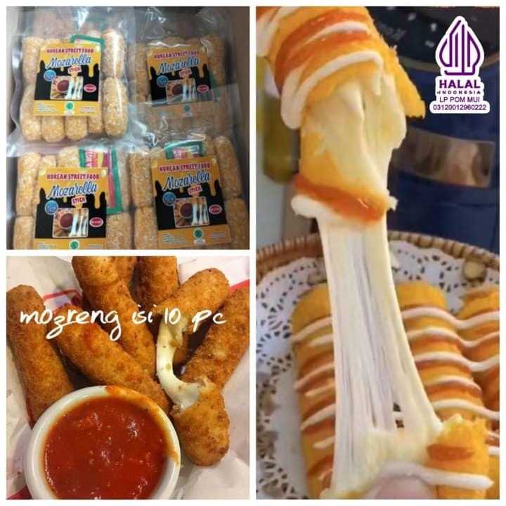 

New keju mozarella goreng mozzreng meler isi 10 pcs