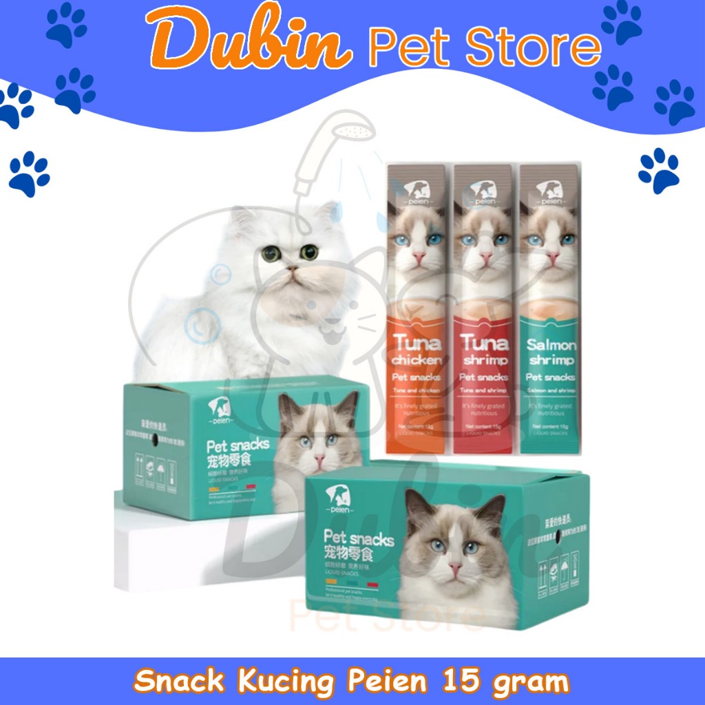 Peien Snack kucing Cat snack Pet snack Creamy cat treat Makanan kucing