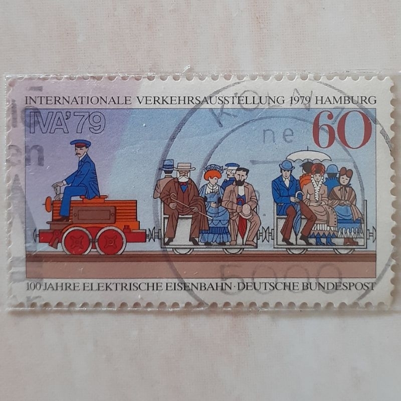 

Perangko Jerman Werner von Siemens Electric Railway, 1879 Tahun 1979