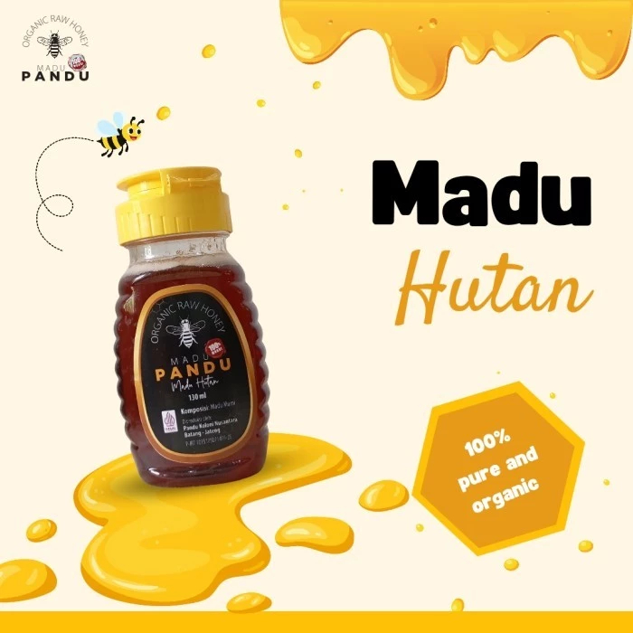 

Madu Hutan 130ml | Madu Pandu 100% Madu Hutan Murni