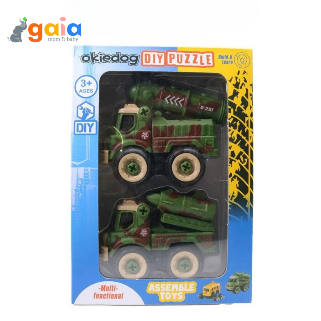 Okiedog DIY Military Vehicle 2pcs