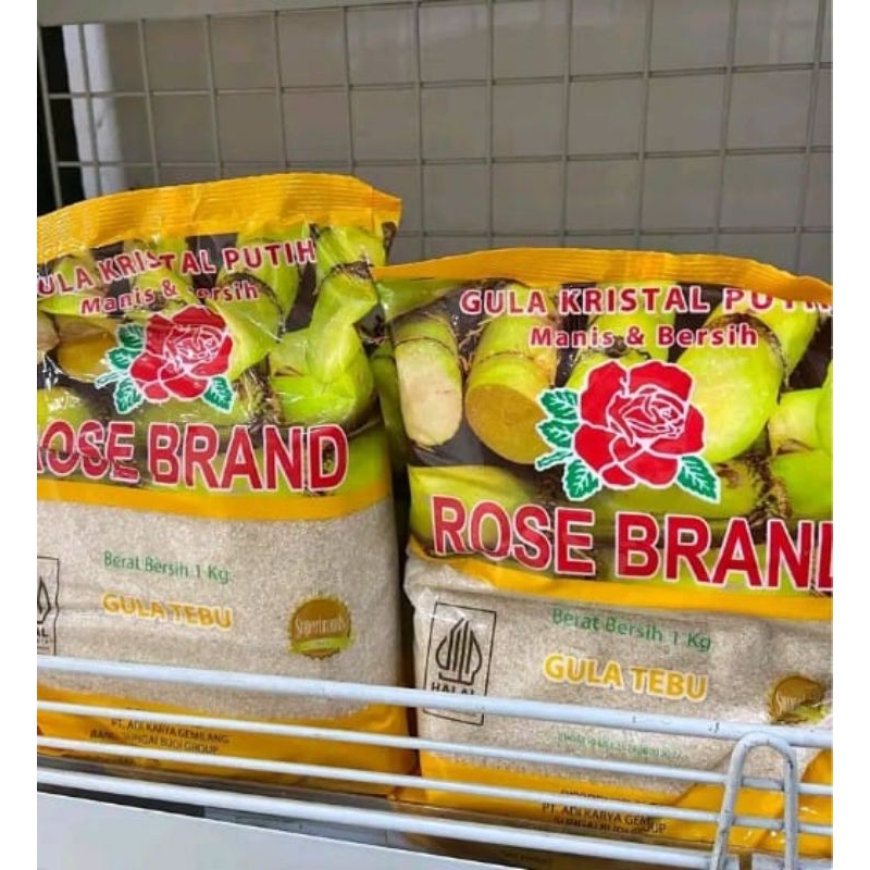 

Gula Pasir ROSEBRAND 1KG Kuning / hijau EXp Lama