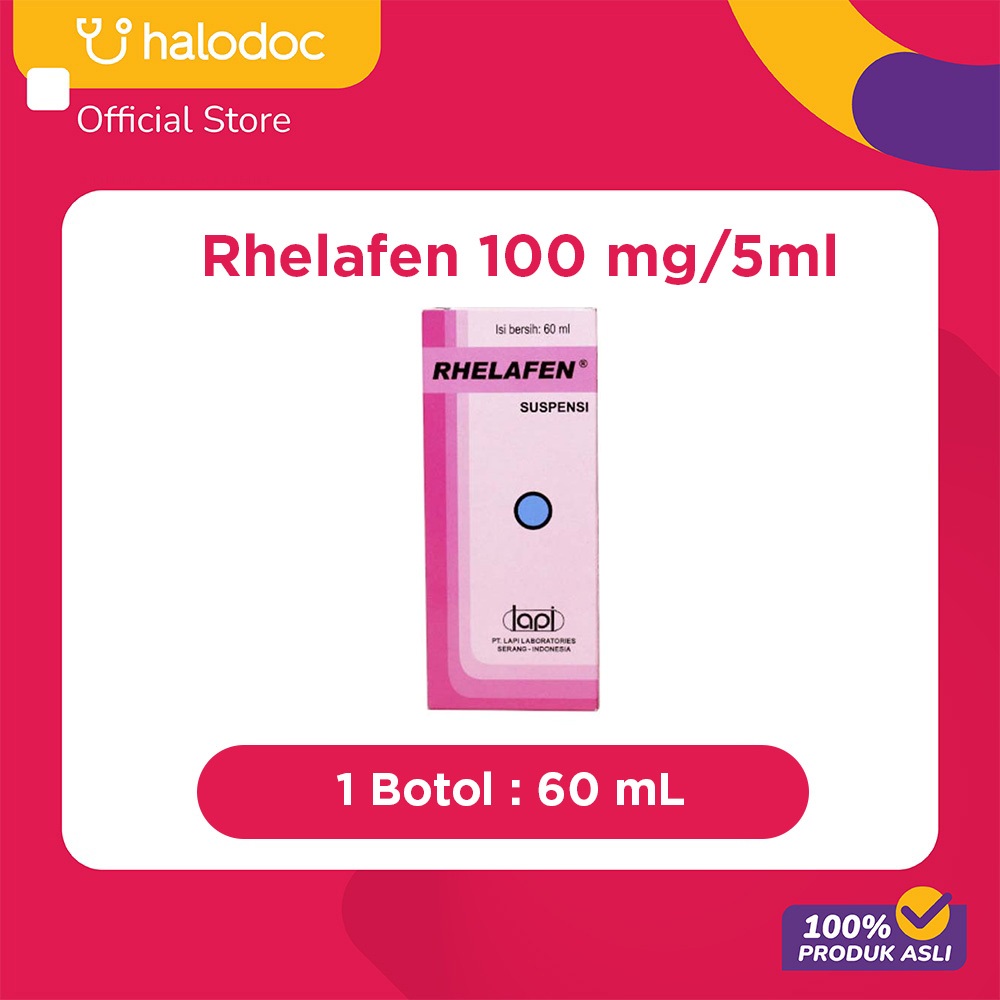 Rhelafen 100 mg/5ml Sirup 60 ml