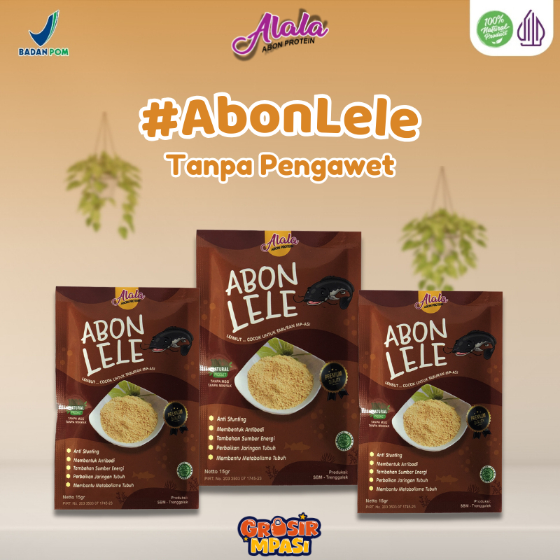 

Abon Alala Abon Lele Mpasi Bb Booster Penambah Nafsu Makan Anak Non Msg Untuk Bayi 8 Bulan+