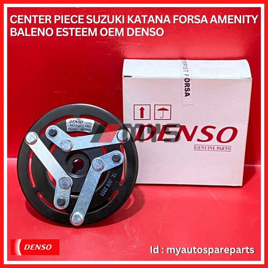 CENTER PIECE KOPLING PULLY KOMPRESOR AC Mobil SUZUKI Katana Forsa Amenity Baleno Esteem