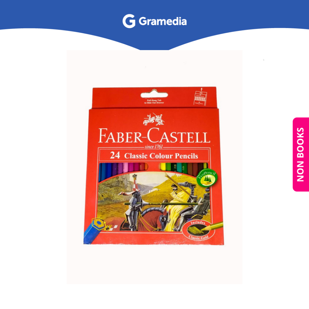 

Gramedia Depok - FABER CASTELL CLASSIC COLOR 24L 115854