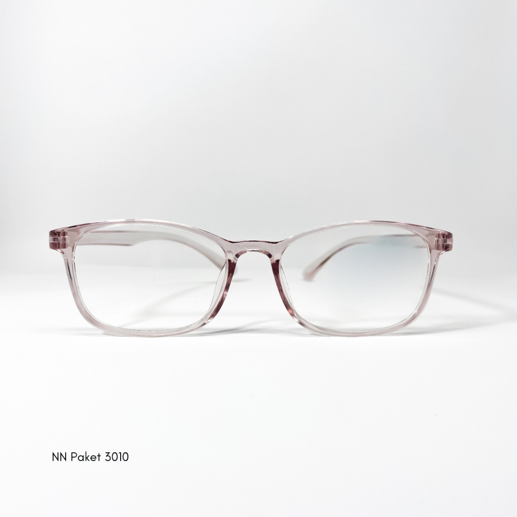 SuperEye Optic - Kacamata NN PAKET 3010 Include Lensa Anti Radiasi bisa req Minus/Plus/Silinder kaca