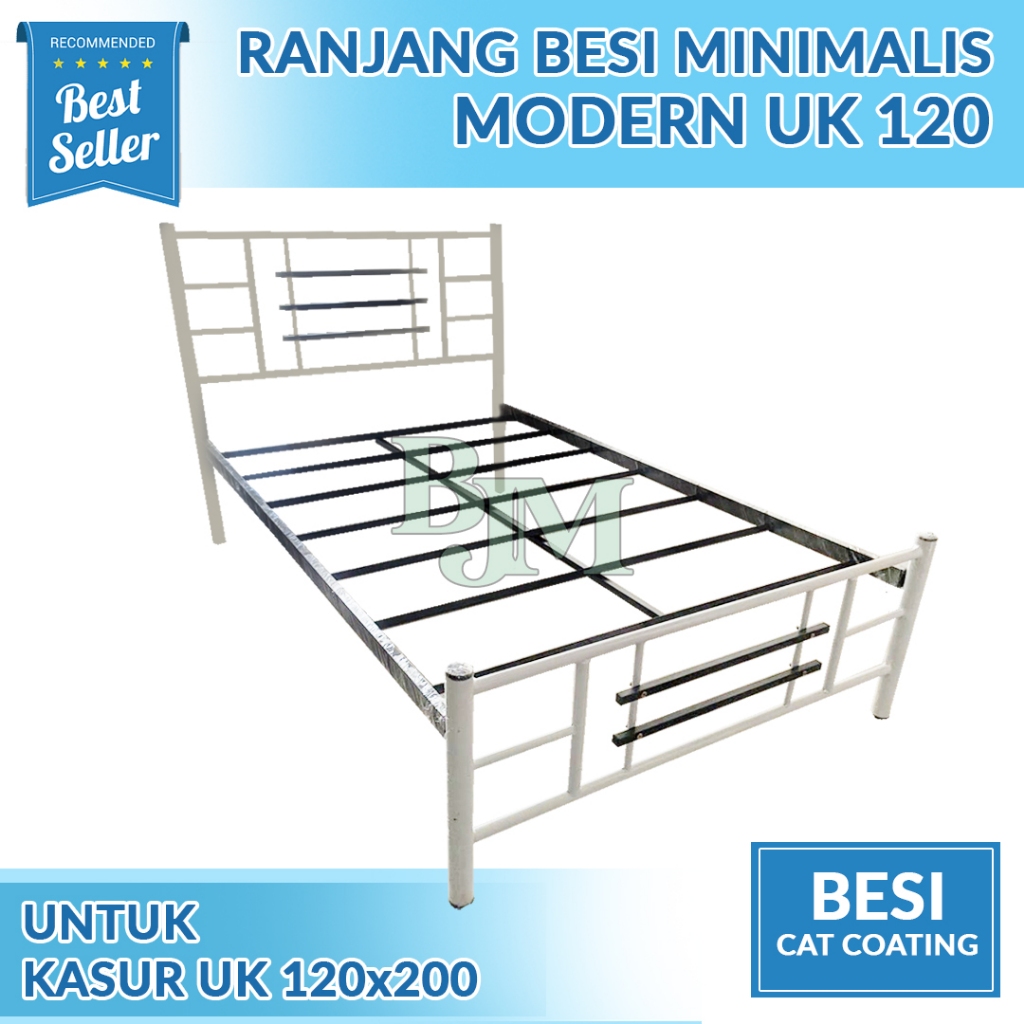 RANJANG BESI MINIMALIS MODERN UK 120