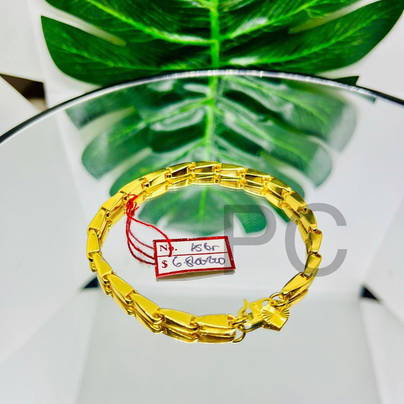 [PC] GELANG padi Medan mirip emas asli jumbo