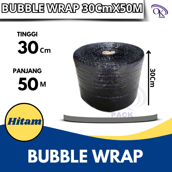 

BUBBLE WRAP 30Cm x 50M BUBBLE WRAP, BENING PLASTIK, BUBBLE WRAP, BUBBLE WRAP HITAM, BUBBLE WRAP ROLL