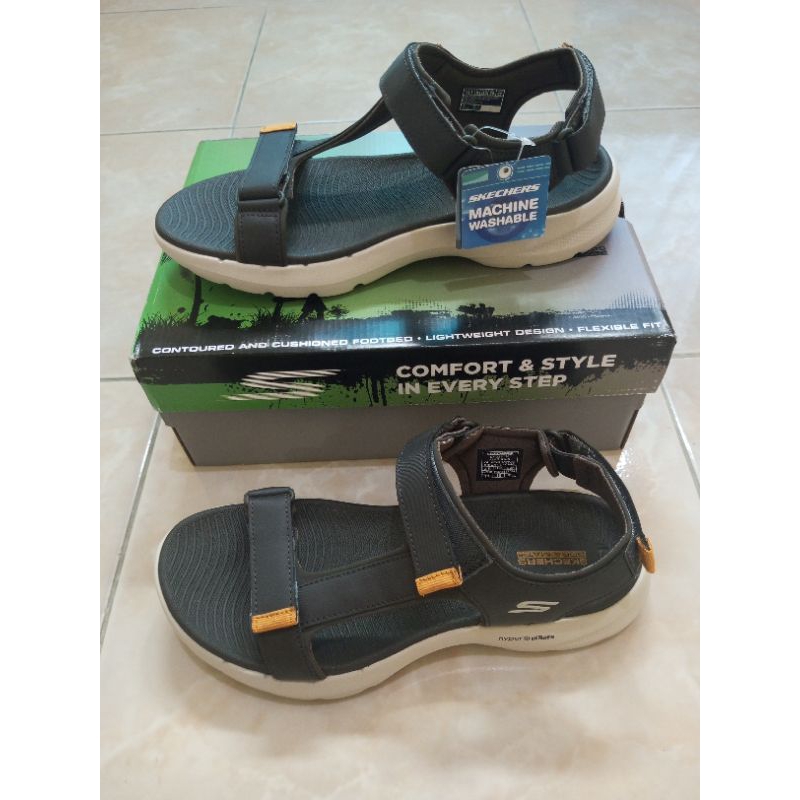 Sandal Skechers go walk original 100% sandal hiking sandal gunung size 44,5, 45,5
