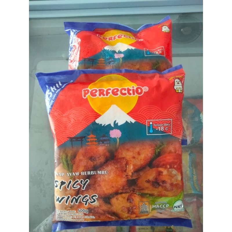 

Spicy Wings Perfectio 500gr / Sayap Ayam