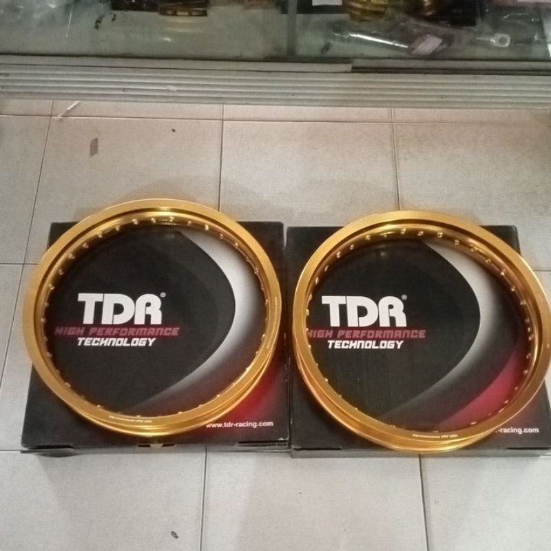 Lingkar Velg TDR 17-185/215 Gold
