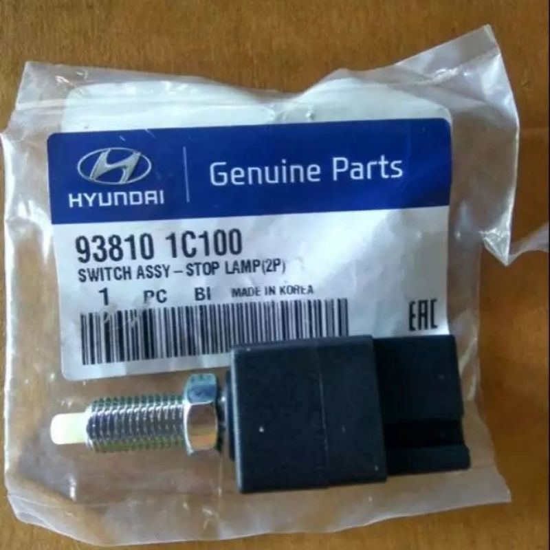 Switch lampu rem stop lamp Hyundai Avega Verna i10 Getz Atoz 2 pin Asli Hyundai 93810-1C100