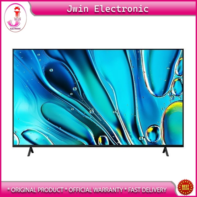 SONY 55S30 TV 55 INCH BRAVIA 3 4K HDR W/X-REALITY PRO TV 2024 K-55S30