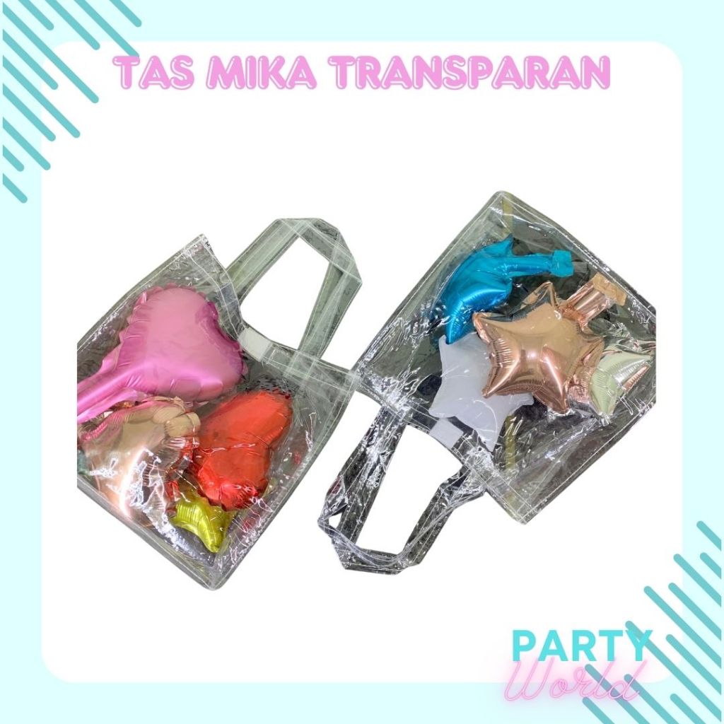 

Goodie Bag Souvenir 20x10 Tas Souvenir Mika Transparan Tas Souvenir Ulang Tahun Anak Tas Mika Transparan Mika Bening Transparan Ulang Tahun