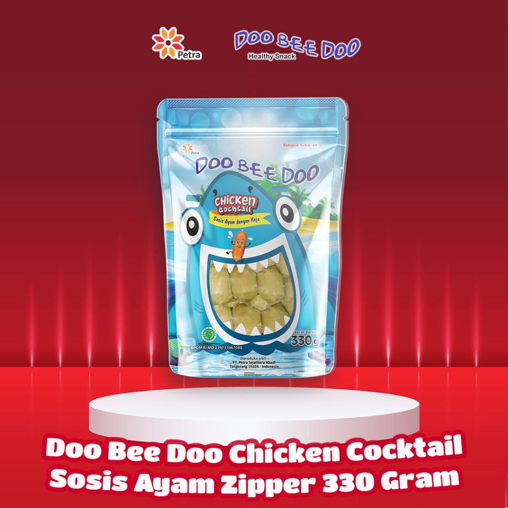 

Doobeedoo Sosis Ayam Keju 330Gr Zipper Pouch