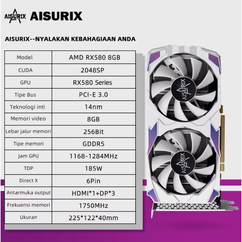 Aisurix Rx 580