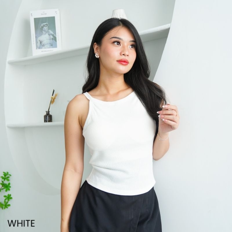 Sheisshop✨Grosir Tanktop inner blazer polos knit wanita