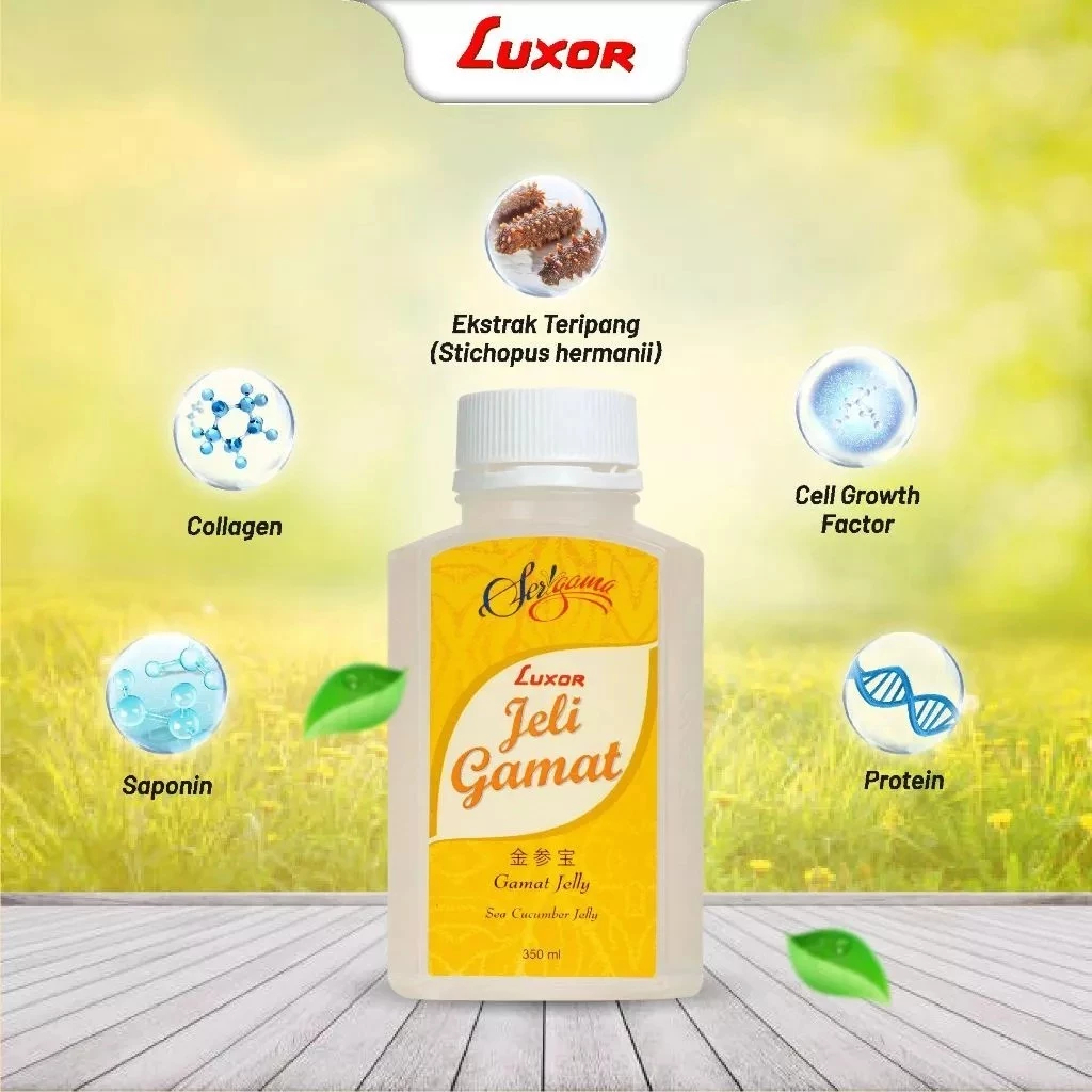 JELLY GAMAT LUXOR 350 ML / JELI GAMAT LUXOR 350ml / LUXOR JELLY GAMAT 350ml