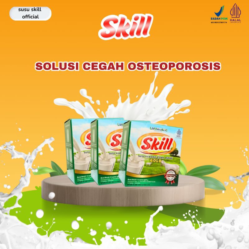 

Susu Skill premium bpom atasi cegah osteoporosis