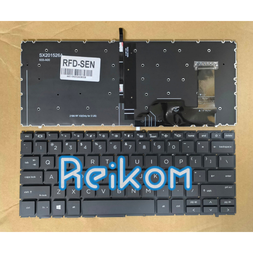 Keyboard untuk HP Elitebook 840 845 G9 G10 840-G9 840-G10 845-G9 845-G10 Zbook Firefly 14 G9 G10