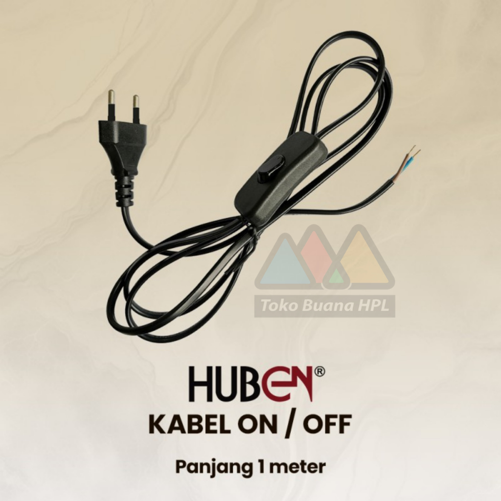 KABEL ON OFF 1 METER RUMAH LAMPU