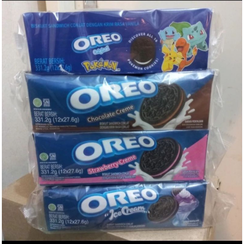 

OREO Sandwich biscuit 1pack isi 12 pcs