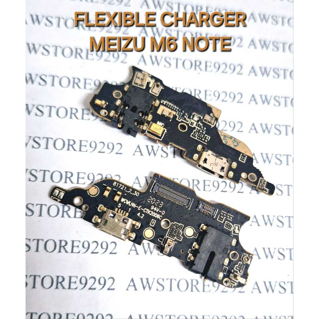 Flexible charger meizu m6 note fleksibel Konektor Charger Meizu M6 Note papan cas meizu m6 note con 
