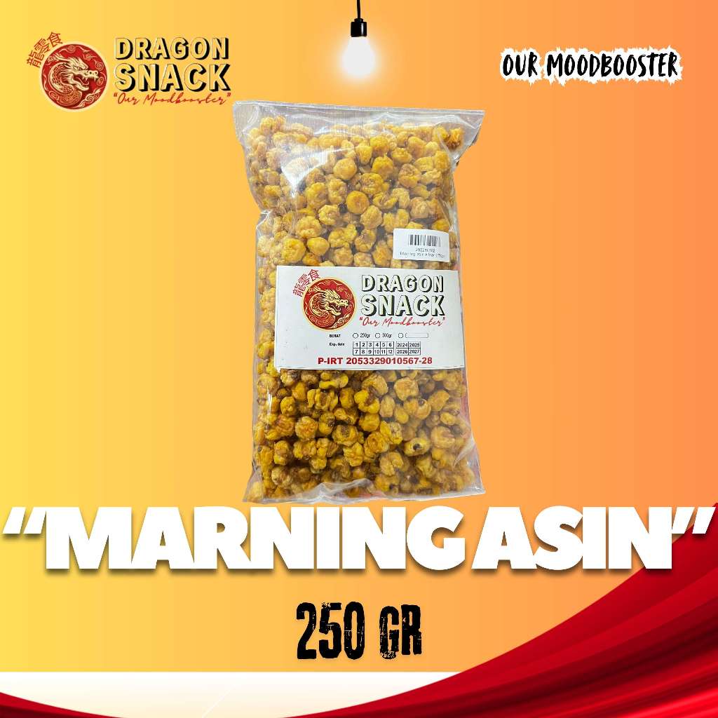 

MARNING ASIN 250GR (DRAGON SNACK)