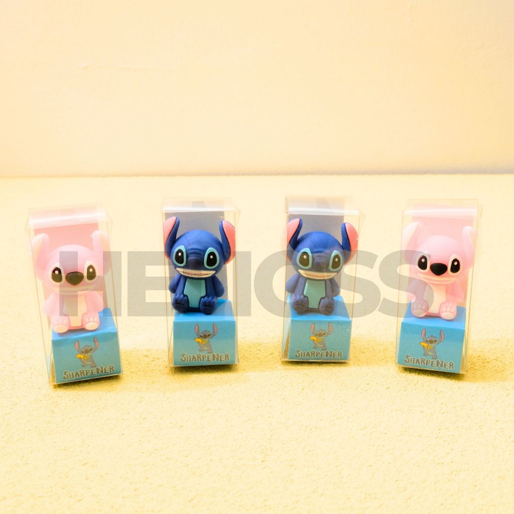 

RAUTAN MINIATUR STITCH SERUTAN PENSIL KARAKTER STITCH PINK BIRU BISA PILIH WARNA HELIOSS.CO