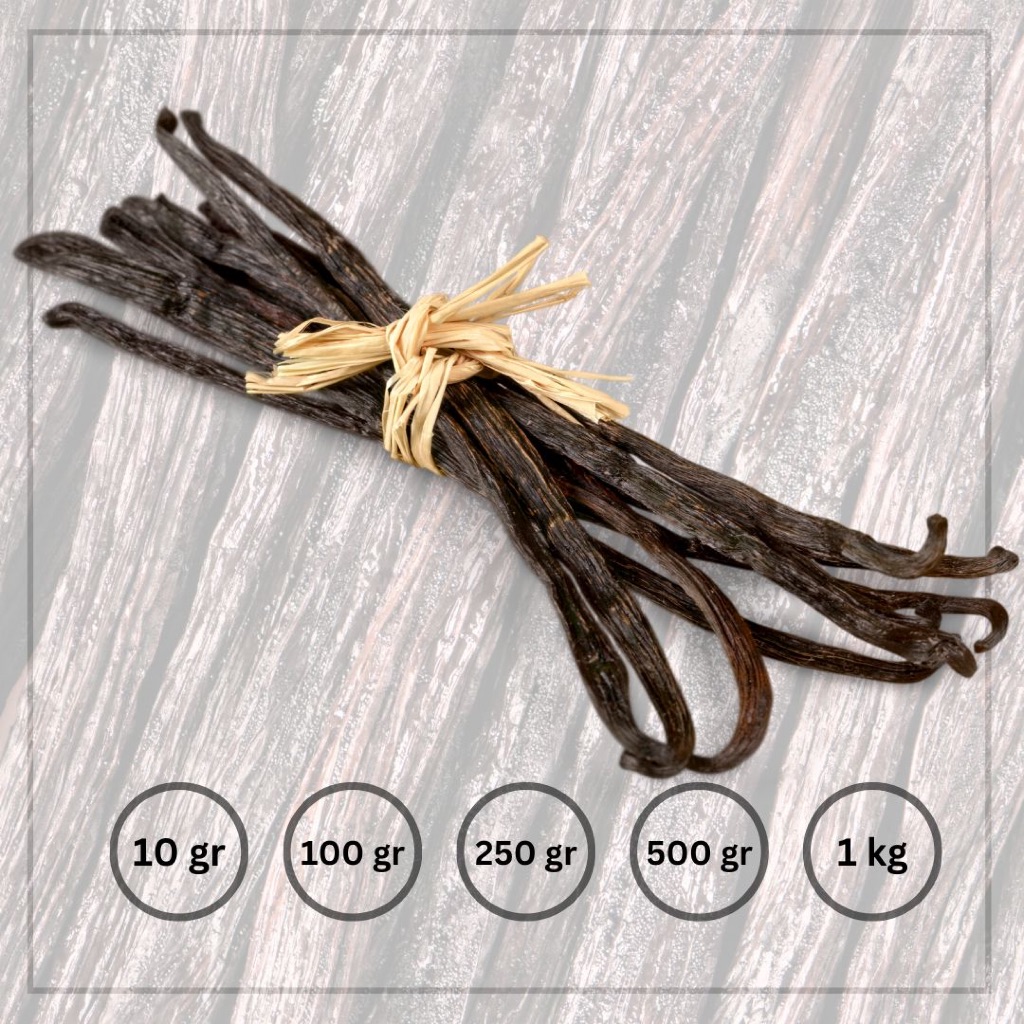 

Vanilla Beans / Biji Vanila Vanili Batang Berkualitas 5 - 20 gram