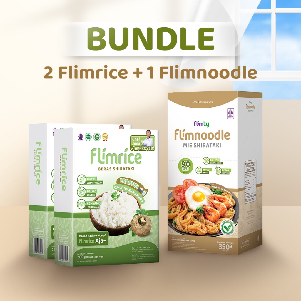 

BUNDLE - 2 Box Flimrice + 1 Box Flimnoodle