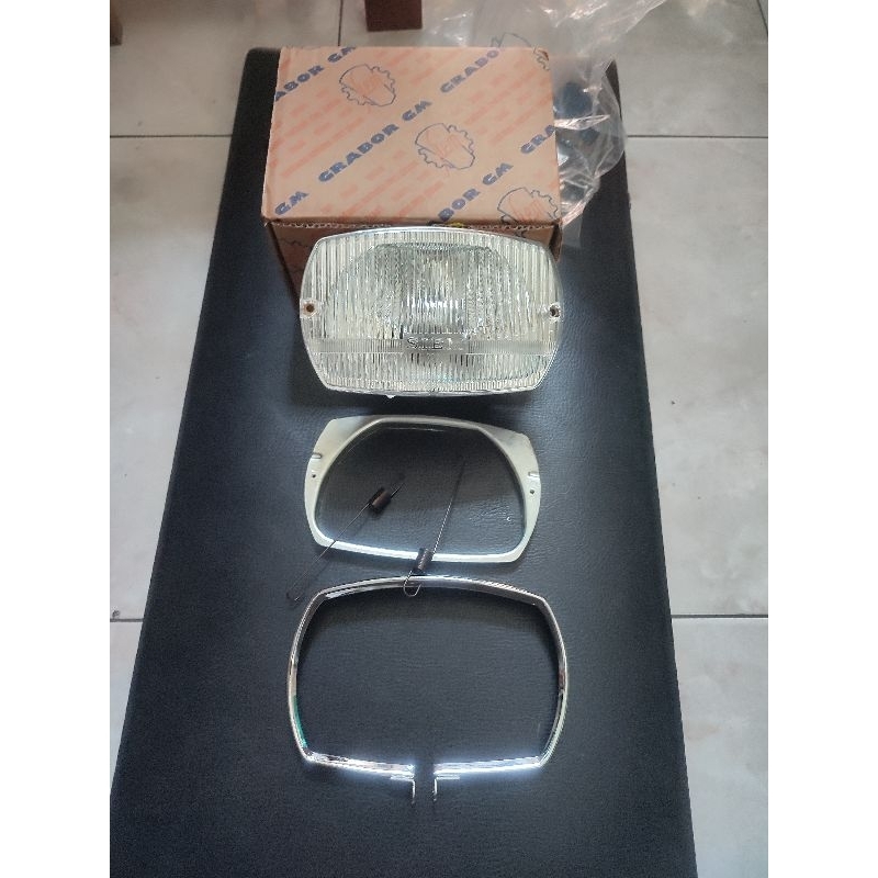 headlamp vespa pts reflektor vespa pts lampu depan vespa pts original siem italia