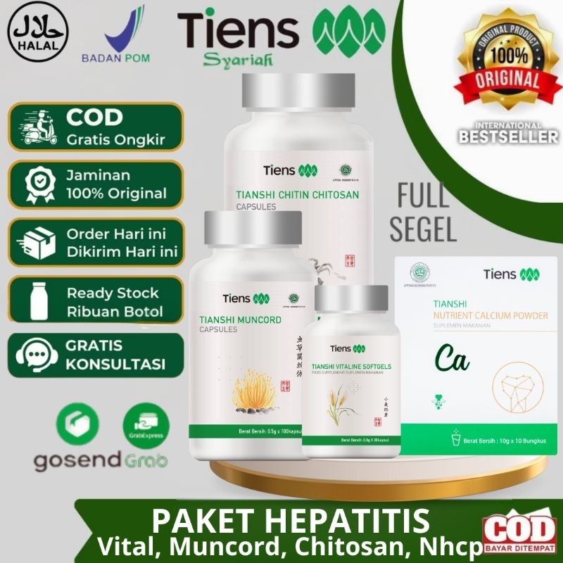 Tiens Paket Hepatitis, penyakit hati, penyakit kuning