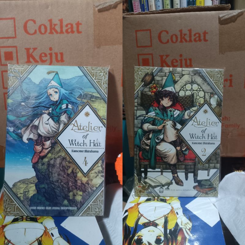 Komik atelier of witch hat 2,4 / komik atelier of witch hat vol 2,4