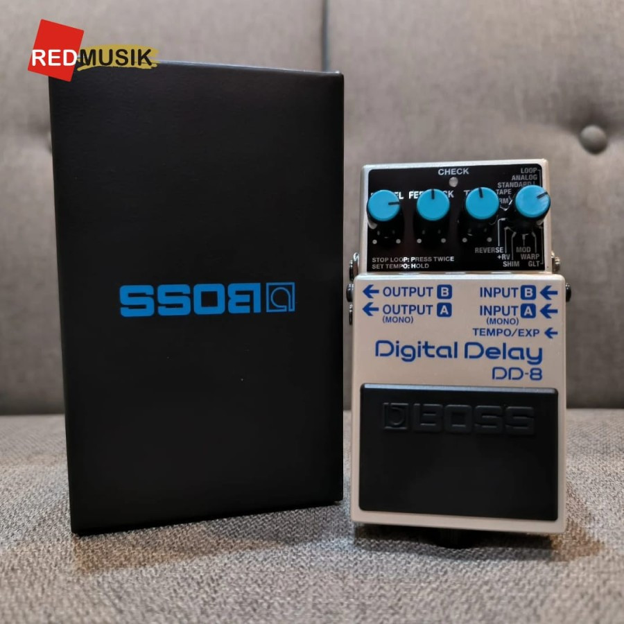 Efek Gitar Boss DD8 Digital Delay Boss DD-8 Pedal Efek DD 8