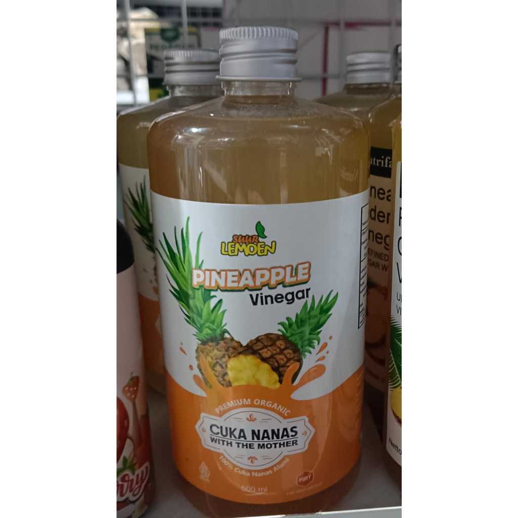 

cuka nanas SUUR LEMOEN pineapple vinegar premium organik 500ml