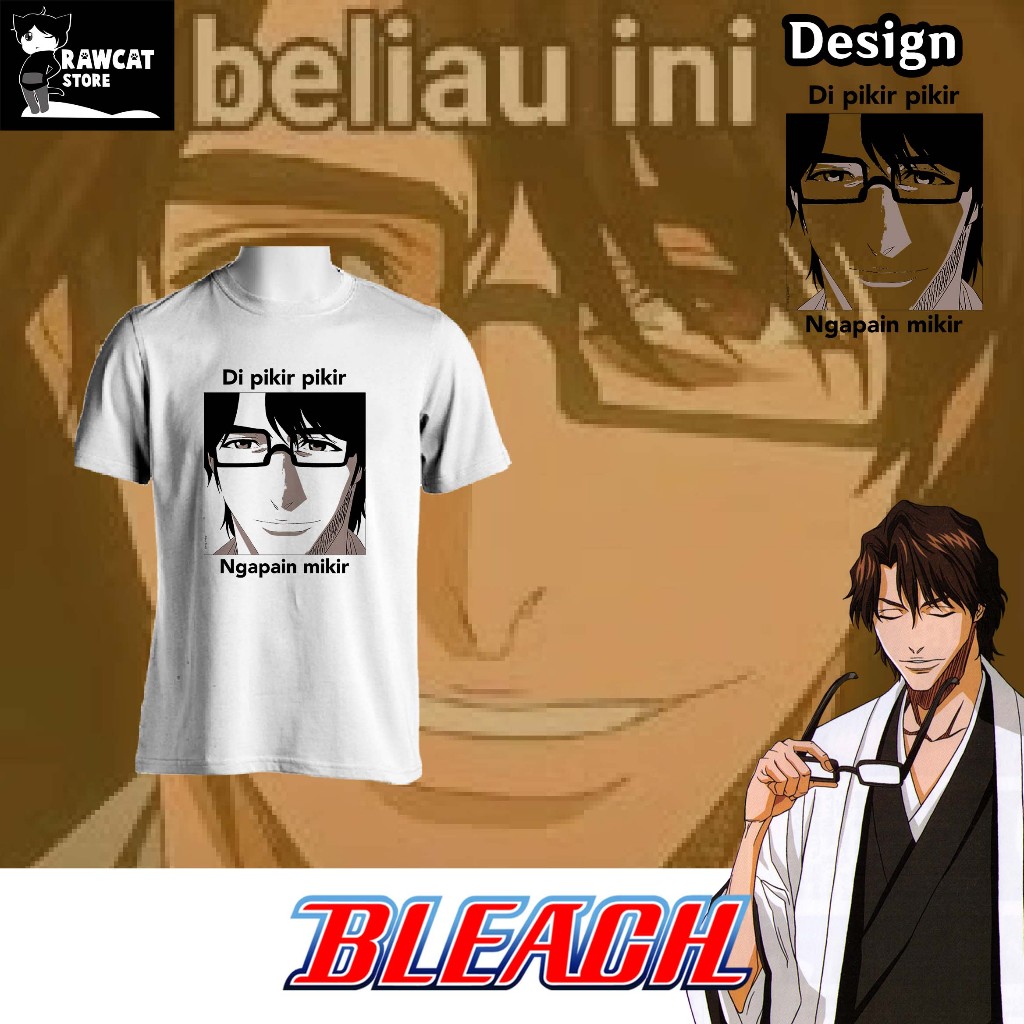 Kaos Anime Sosuke Aizen [Bleach]