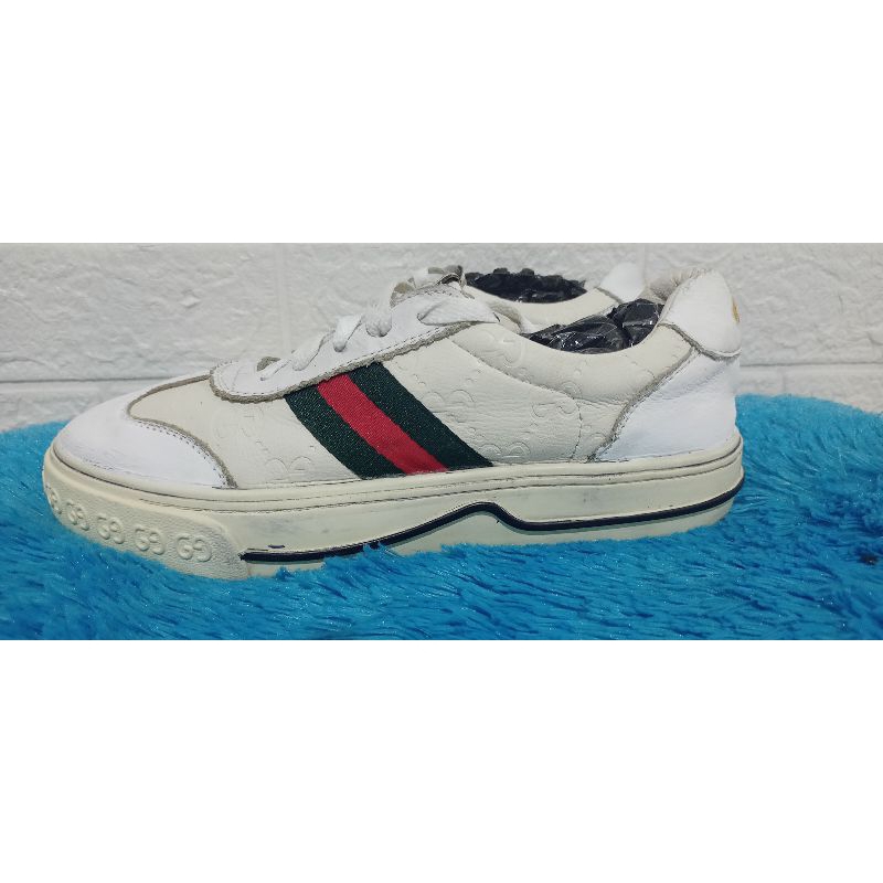 Sepatu Gucci Tenis leather. size 36. second original