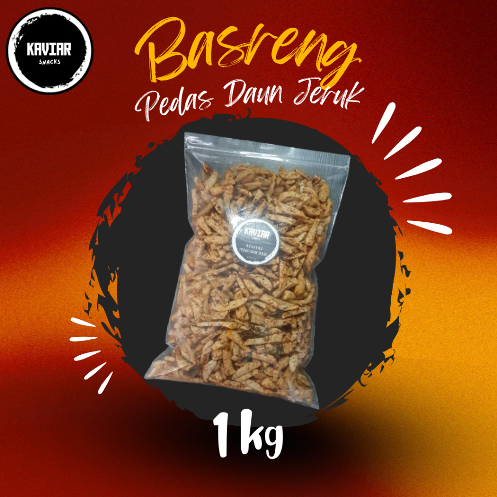 

Basreng 1 kg Original - Original Daun Jeruk - Pedas - Pedas Daun Jeruk