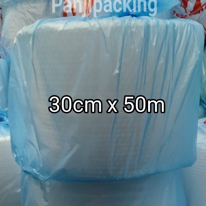 

KF7 Bubble wrap 3cm x 5m Bening putih bubblewrap Bandung plastik roll buble