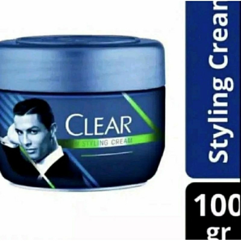 Clear Brisk Hair Styling Cream Anti Dandraft 100 gr Clear Brisk 100 gr Clear Minyak Rambut