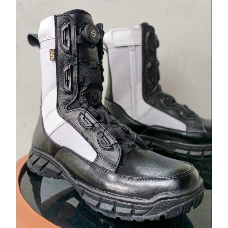 SEPATU PDL MODEL TALI PUTAR UNTUK PROVOST TNI 039 sparta