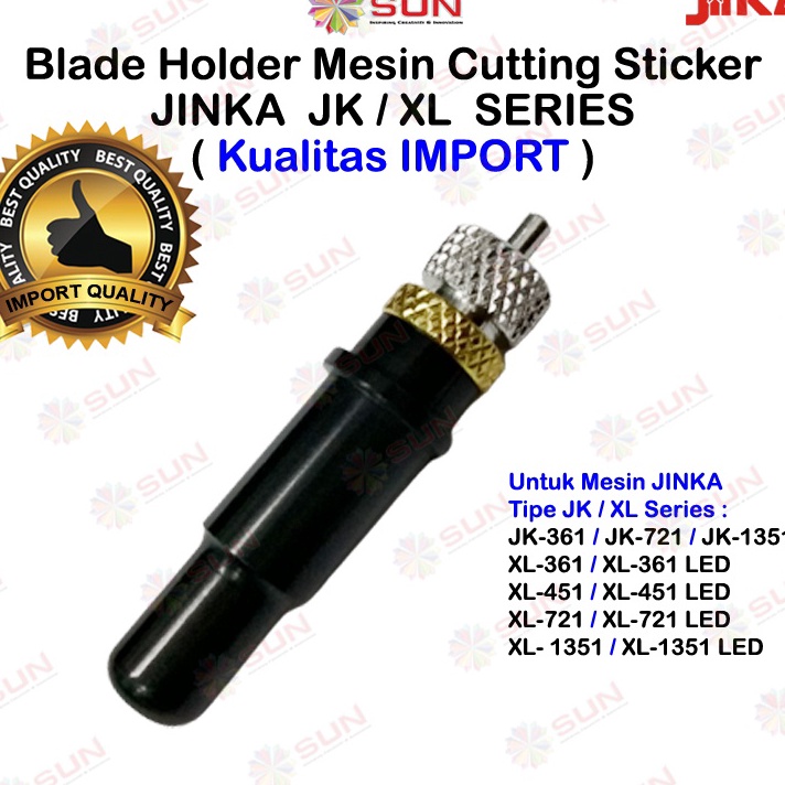 

KESEMPATAN TERBATAS Blade Holder Rumah Jarum Pisau Mesin Cutting Sticker Jinka JK XL XL PRO GC YS A49 Series