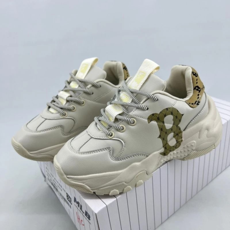 sepatu MLB original || sneakers cewek mlb chunky classic korea fashion import 5cm || sepatu sneakers