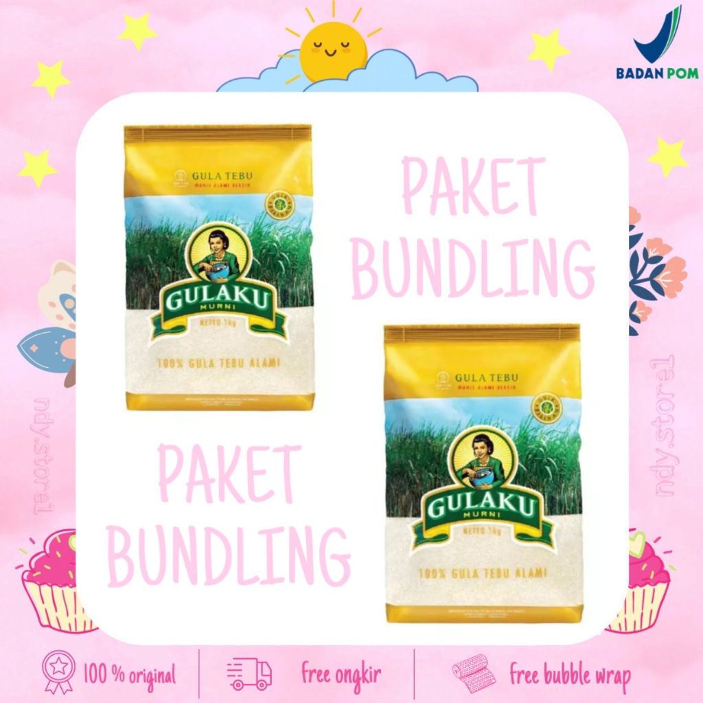 

PAKET BUNDLINNG Gulaku Kuning ( ISI 2Kg )