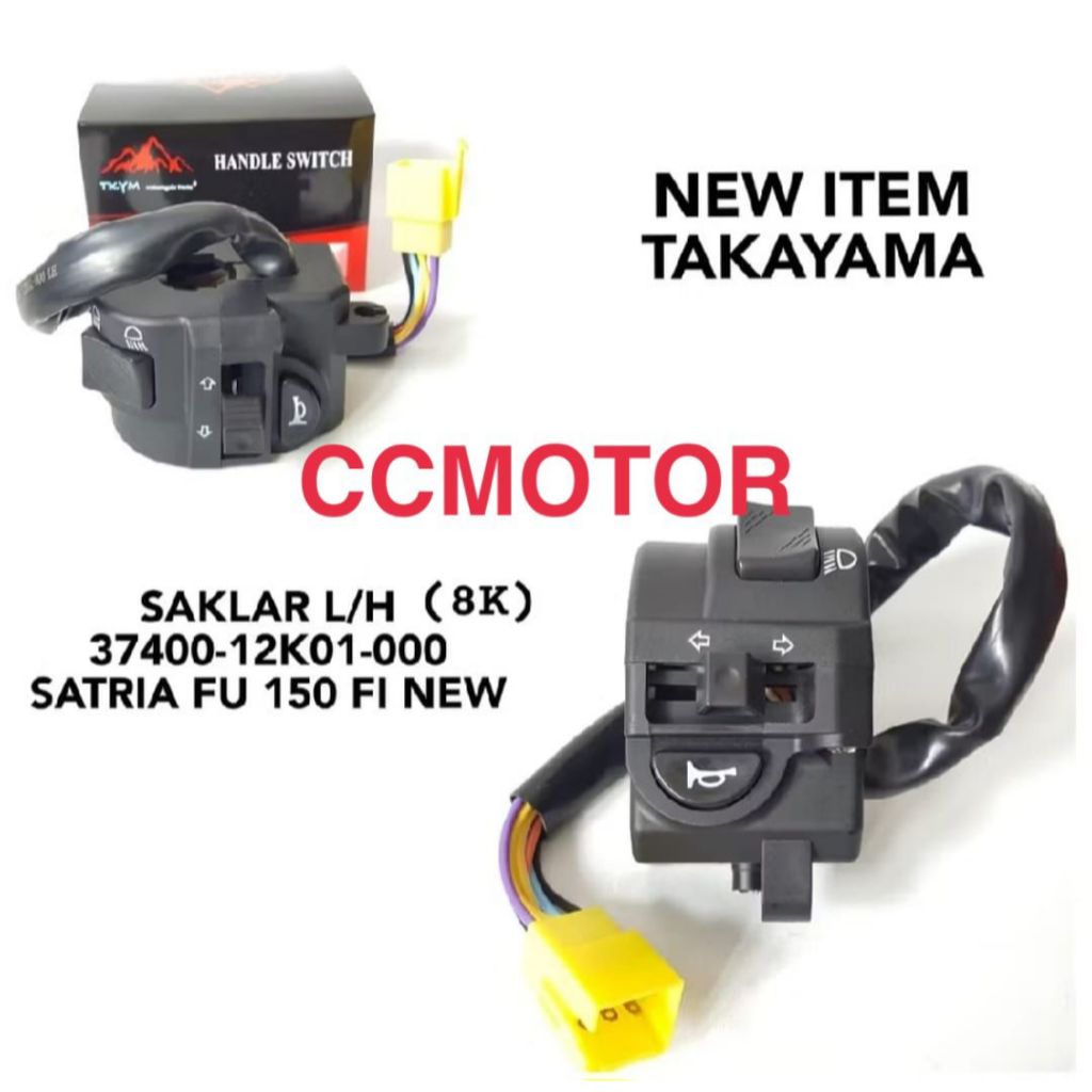 SAKLAR KIRI SATRIA FU FI INJEKSI TAKAYAMA