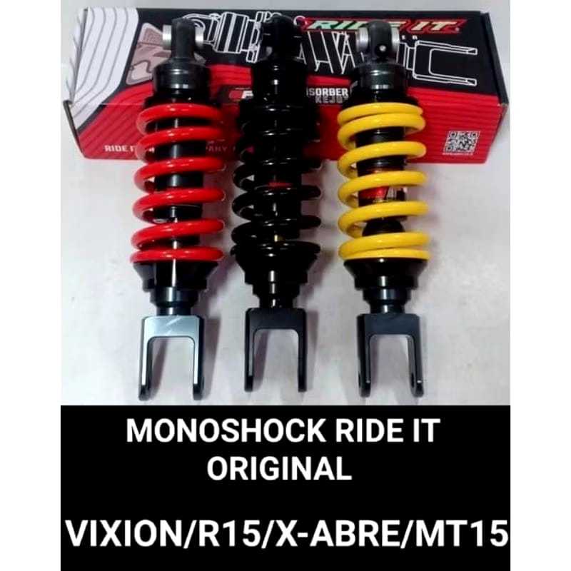 SHOCK SHOK MONOSHOCK BELAKANG RIDE IT GP VIXION OLD/NVA/NVL/ADVANCE/R15 V2 R15 V3 VIXION NEW R MT15 