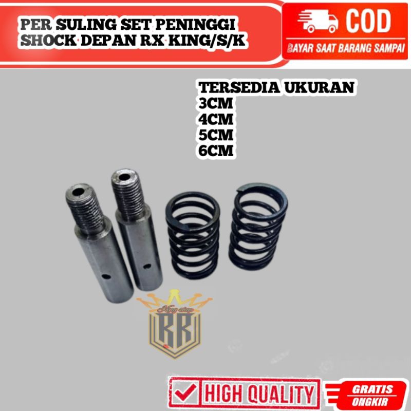 peninggi shock depan rx king peninggi shock depan sulingan RX SERIES